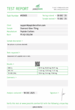 Diamond Glow 70mg Large 8mL vial – GHK-CU (50mg) + TB-500 (10mg) + BPC-157 (10mg) - Image 5
